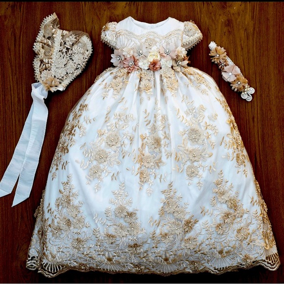 NWT Christening/Baptism Gown baby girl - Picture 5 of 5